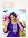 Rashmika Vol 1 By Pt Vichitra Wholesale Kurti With Bottom Dupatta Suppliers In Mumbai